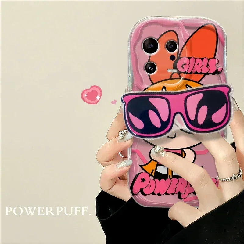 The P-Powerpuff Girls Glasses mobile case