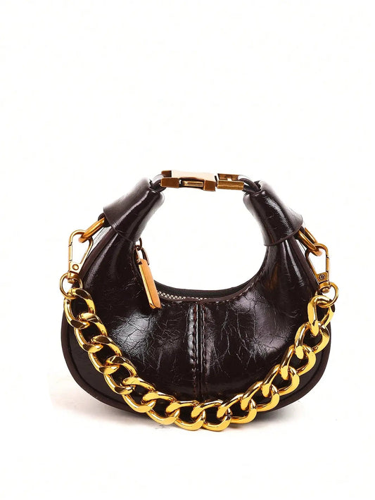 Small Handbag, Minimalist Stylish Texture Elegant Style Shoulder Bag
