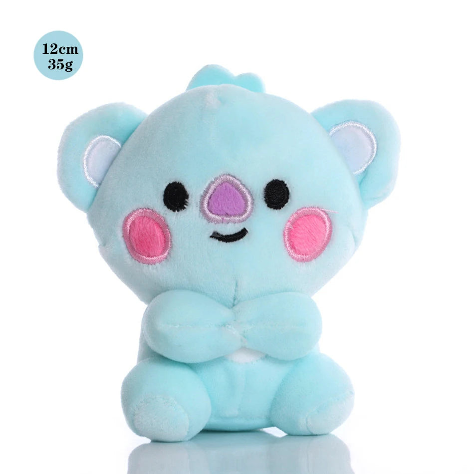 BTed 21Plush Toys Kawaii Mini Keychain Anime Pendant Ornament Bt
