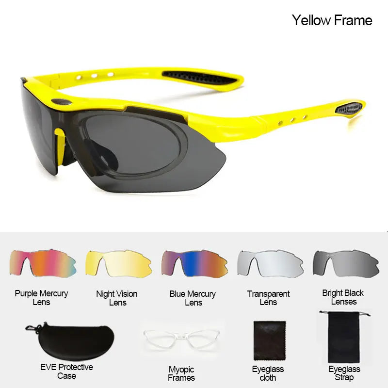 Cycling Sunglasses Sports Men Glasses Road Bicycle Glasses