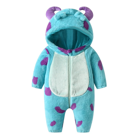 Hooded Warm Thicken Winter Rompers Snowsuit