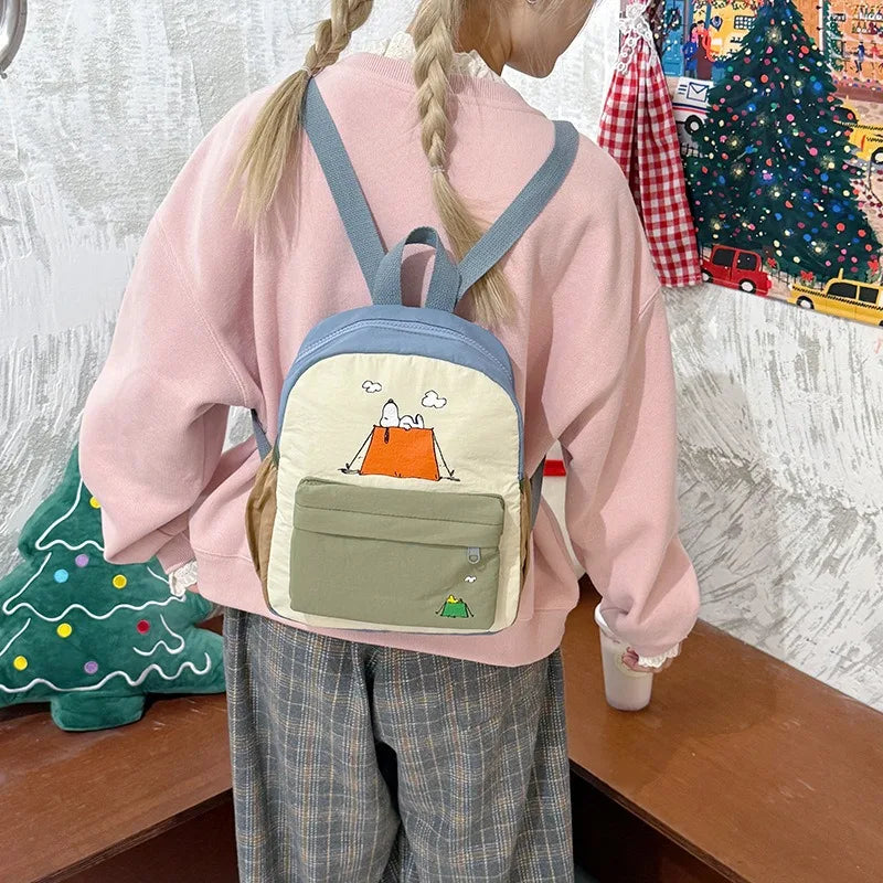 SNOOPY Children's Bag Kindergarten Schoolbag