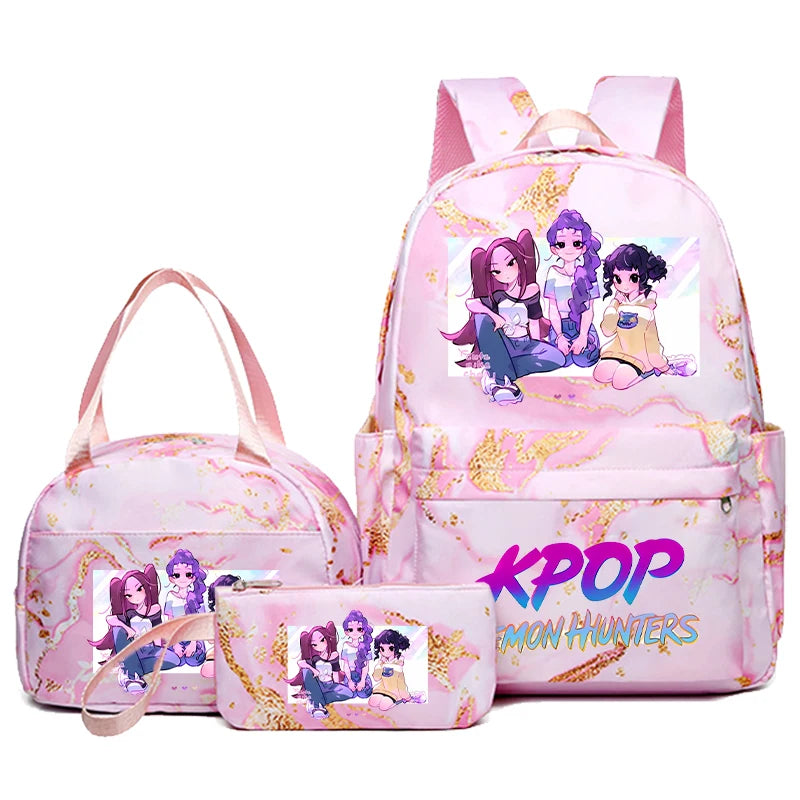 K-pop Demon Hunters Schoolbag set