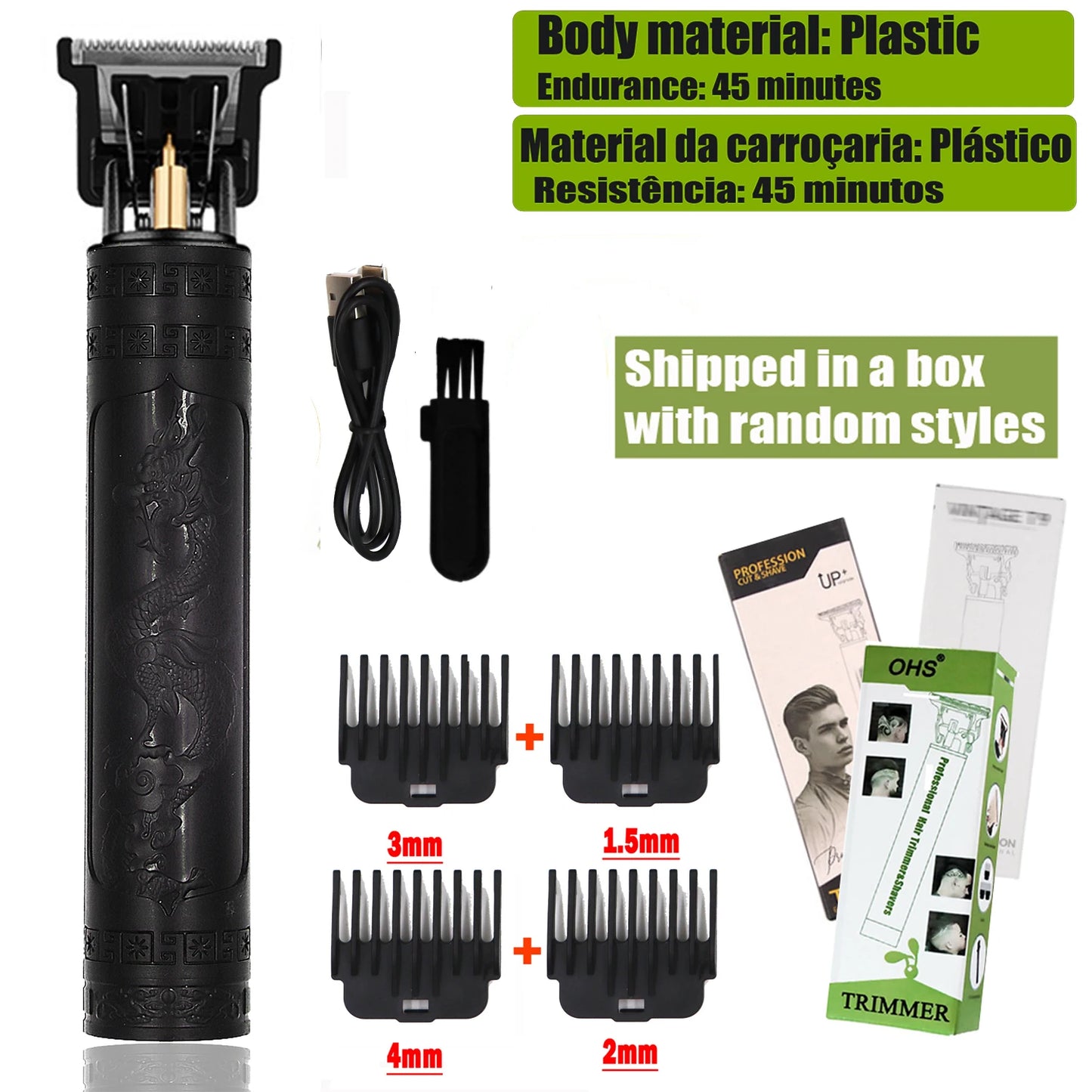 T9 Hair Trimmer Clippers Electric Machine for Men Haircut