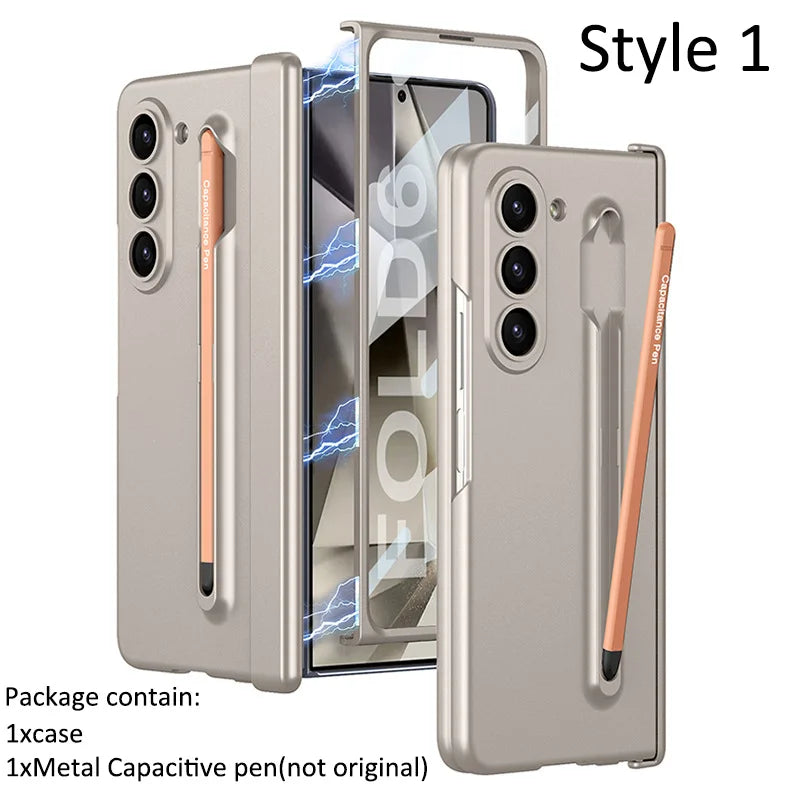 Stylus Pen Socket Pen Slot Holder Case for Samsung Galaxy Z Fold