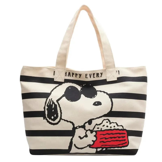 Snoopy Cute Print Tote bag