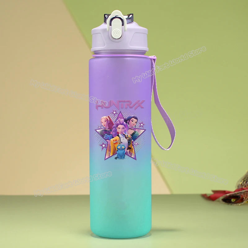 KPop Demon Hunters 750ml Water Bottles