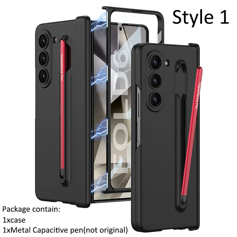 Stylus Pen Socket Pen Slot Holder Case for Samsung Galaxy Z Fold