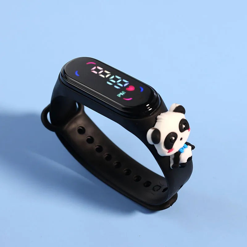 Mickey Children Watches Sports Touch LED