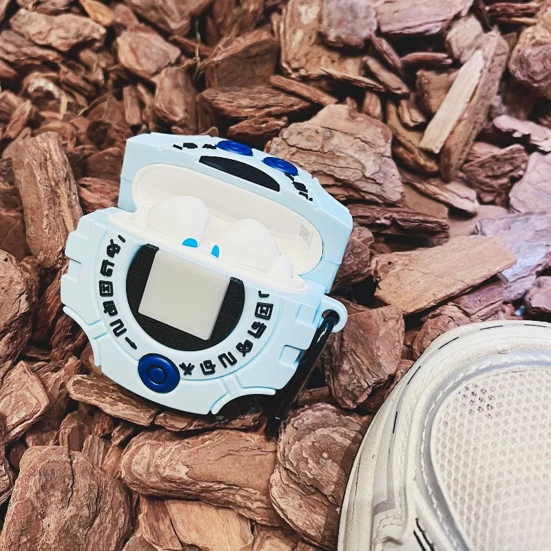 Digimon Case for Air pods Pro Case, Soft Silicone