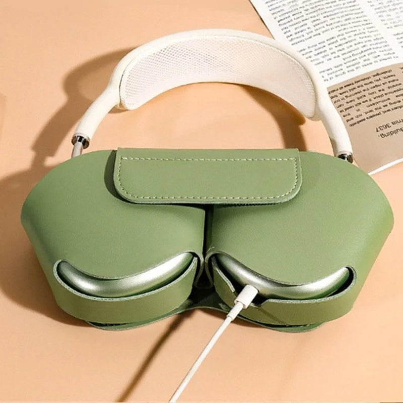 Air pods Max Earphone Protective Cover Soft Leather Case