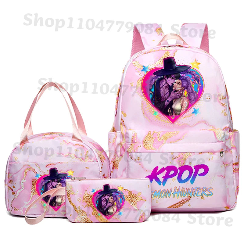 K-pop Demon Hunters Schoolbag set