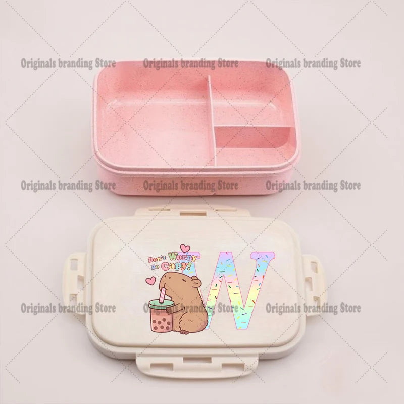 Capybara Bento Lunch Box Food Storage Containers