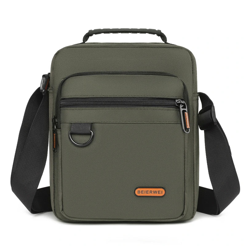Men's Shoulder Bag Business Leisure Portable Handbag Multilayer Waterproof