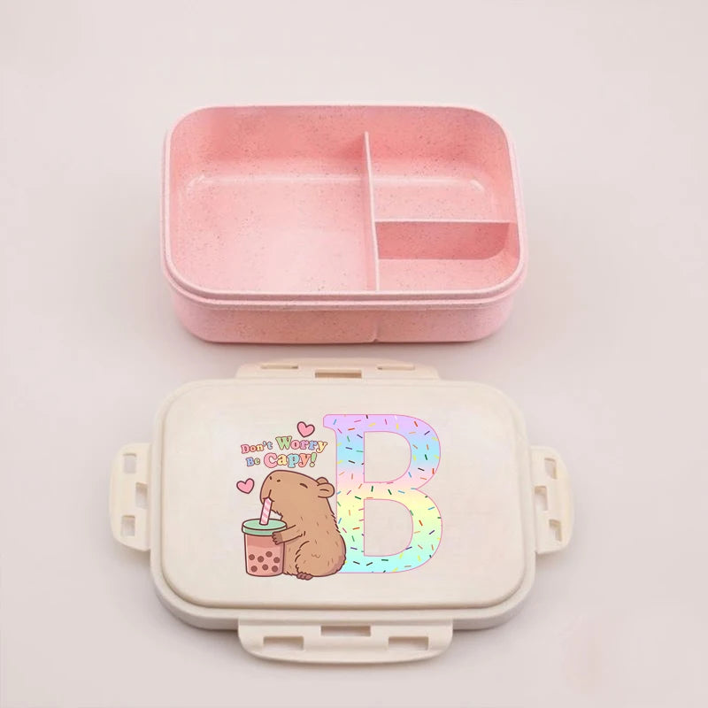 Capybara Bento Lunch Box Food Storage Containers