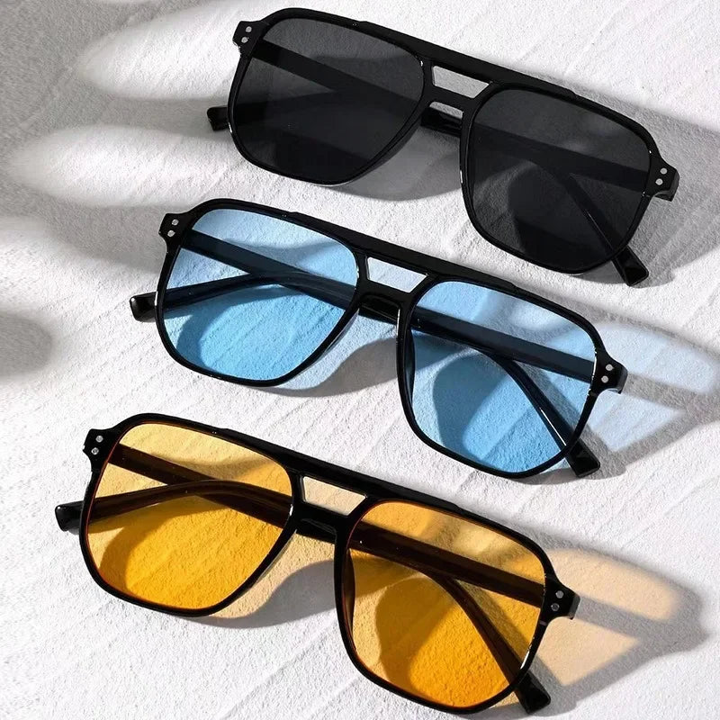 Vintage Big Sunglasses Unisex UV400