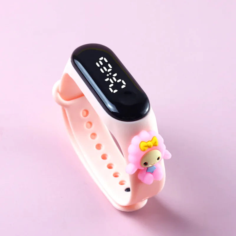 Mickey Children Watches Sports Touch LED