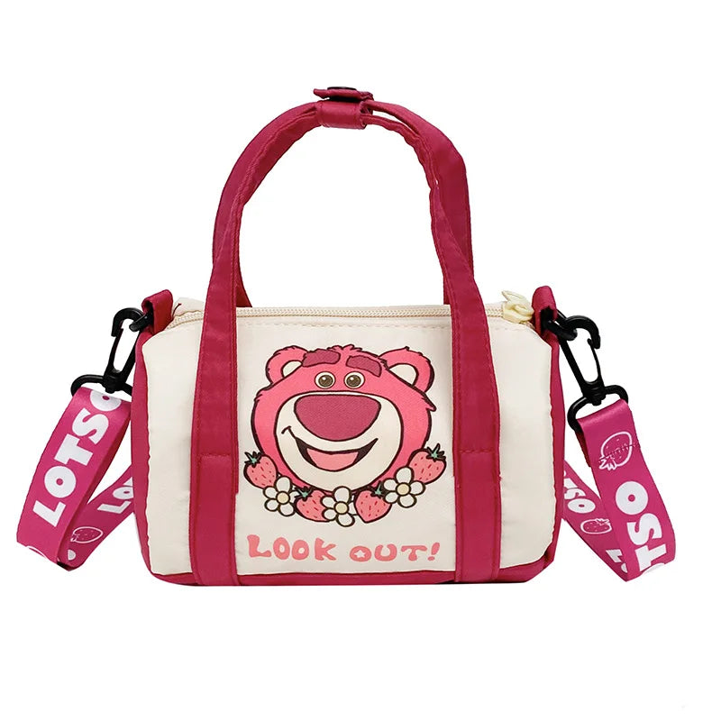 Canvas Shoulder Bag Cartoon Crossbody Bag Daily Commuting