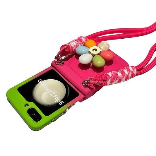 Lanyard Crossbody Strap Case for Samsung Galaxy Z Flip