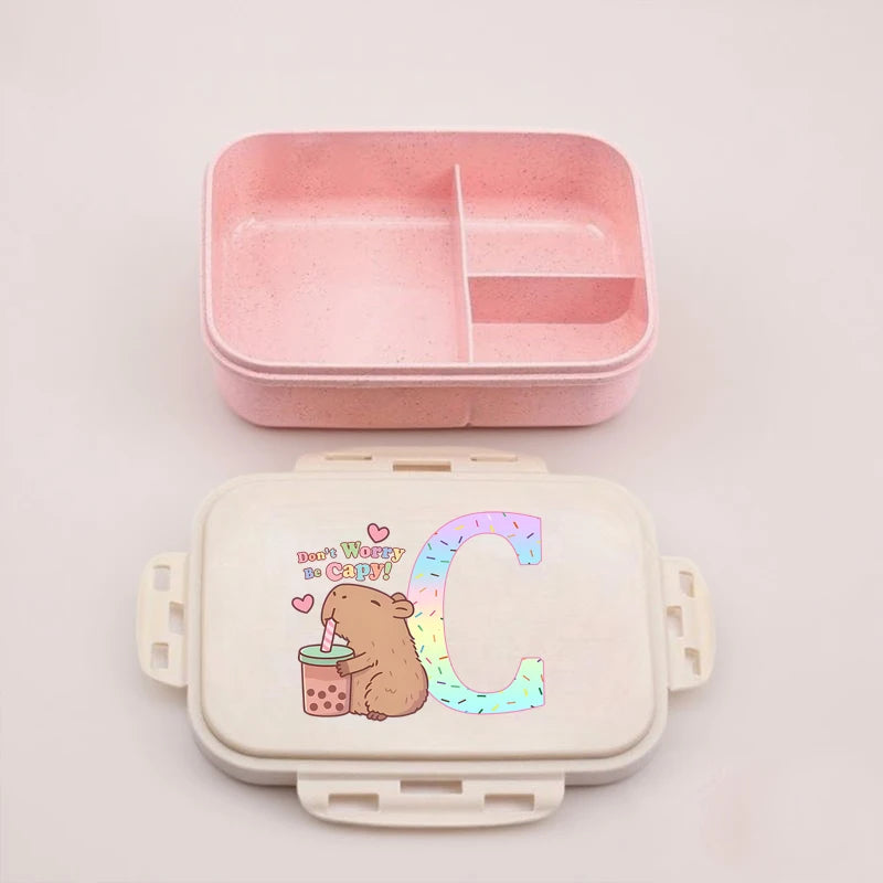 Capybara Bento Lunch Box Food Storage Containers