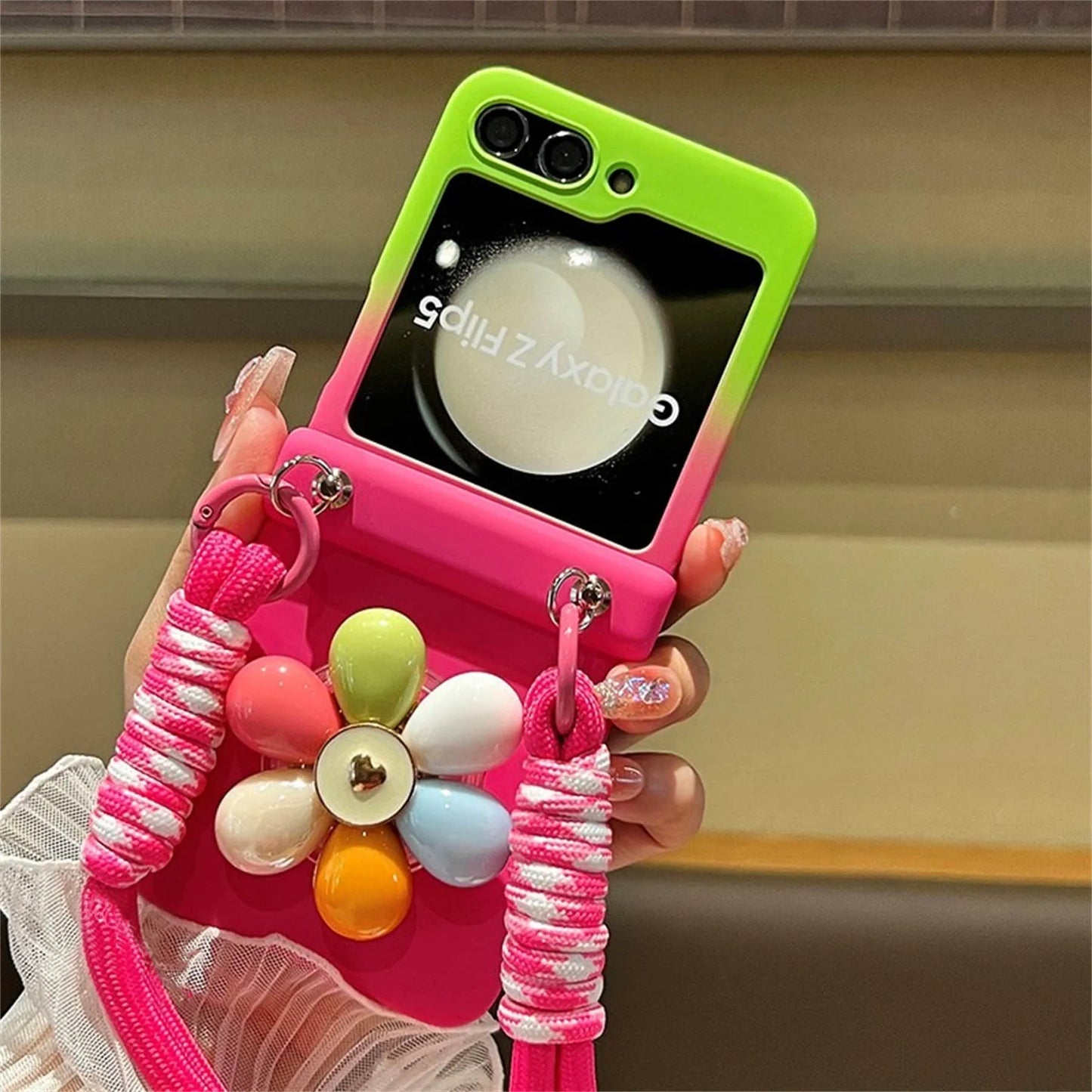 Lanyard Crossbody Strap Case for Samsung Galaxy Z Flip