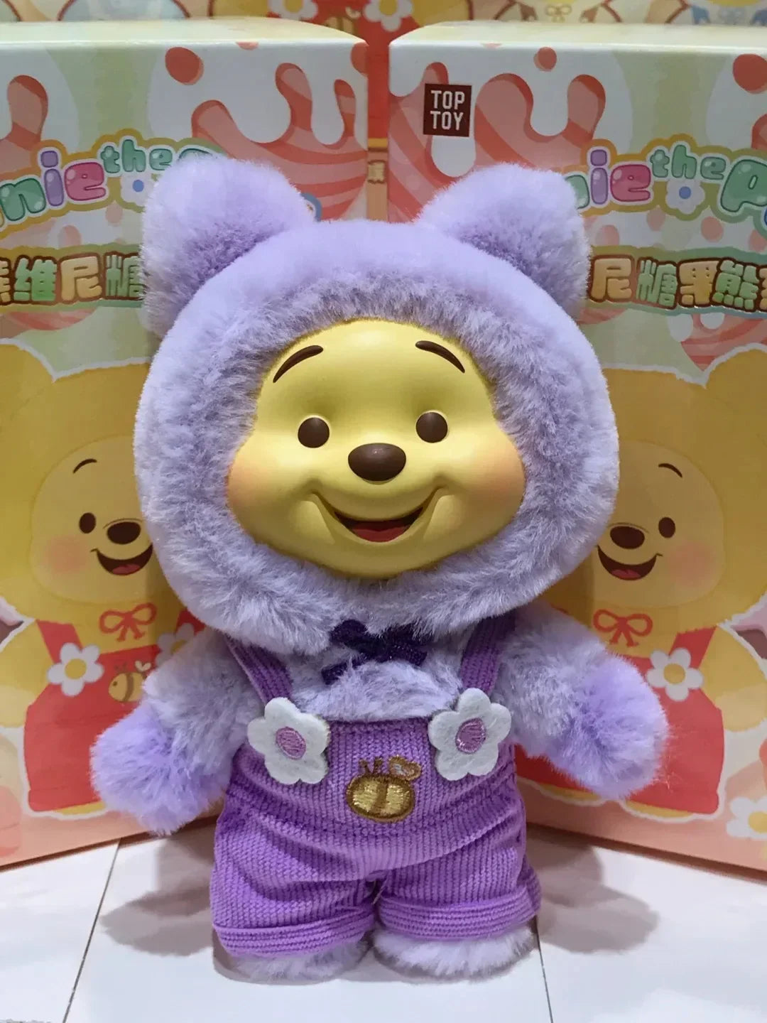 Winnie The Pooh Candy Series Blind Box Cute Vinyl Face Plush