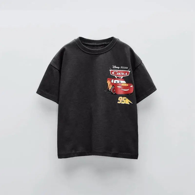 Car Tees Tops for Boy Clothing Summer