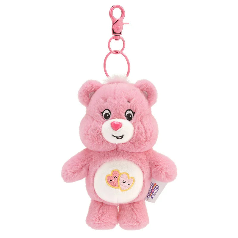Care bears Rainbow Bear Plush Keychain Bag Pendant with Sound Dolls
