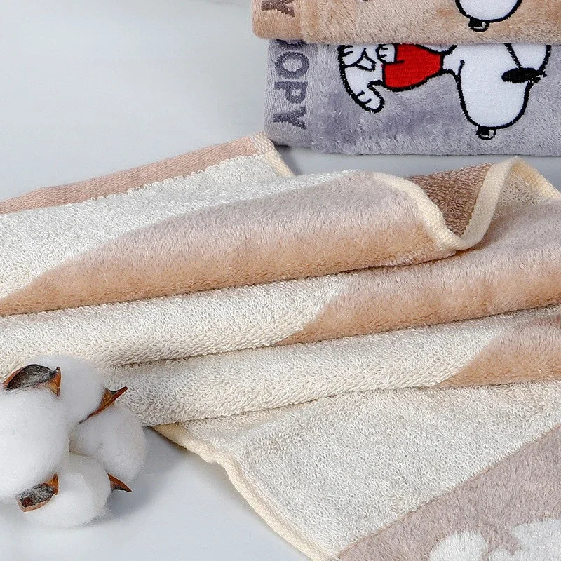 Snoopy Face Towel Absorbent