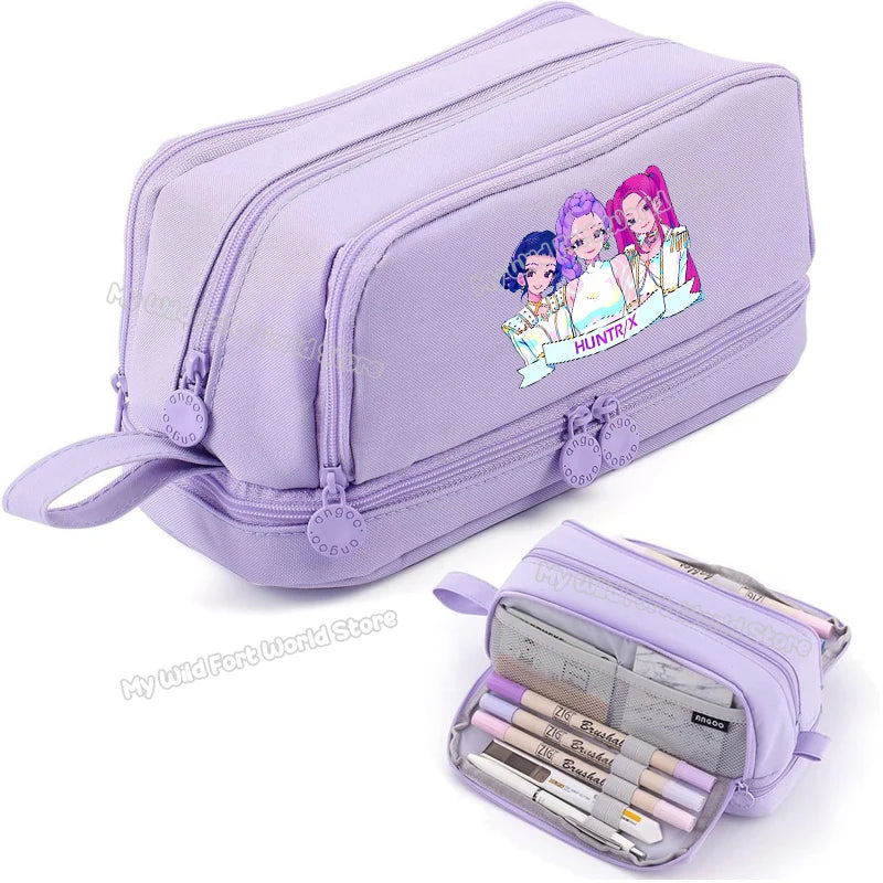 K-pop Demon Hunters High-capacity Pencil Bag