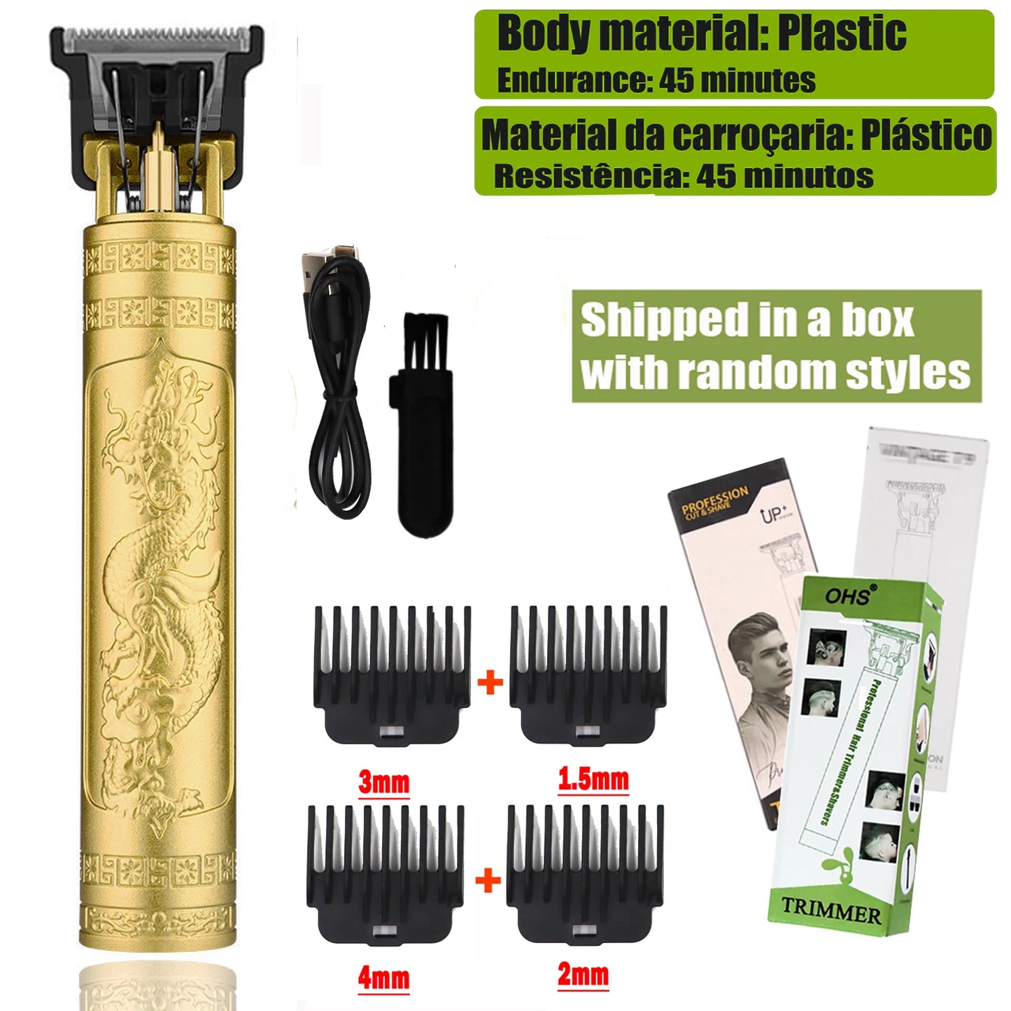 T9 Hair Trimmer Clippers Electric Machine for Men Haircut