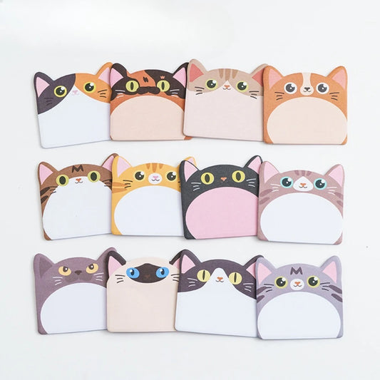 Sticky Note Paper Cartoon Pocket Writing Pad