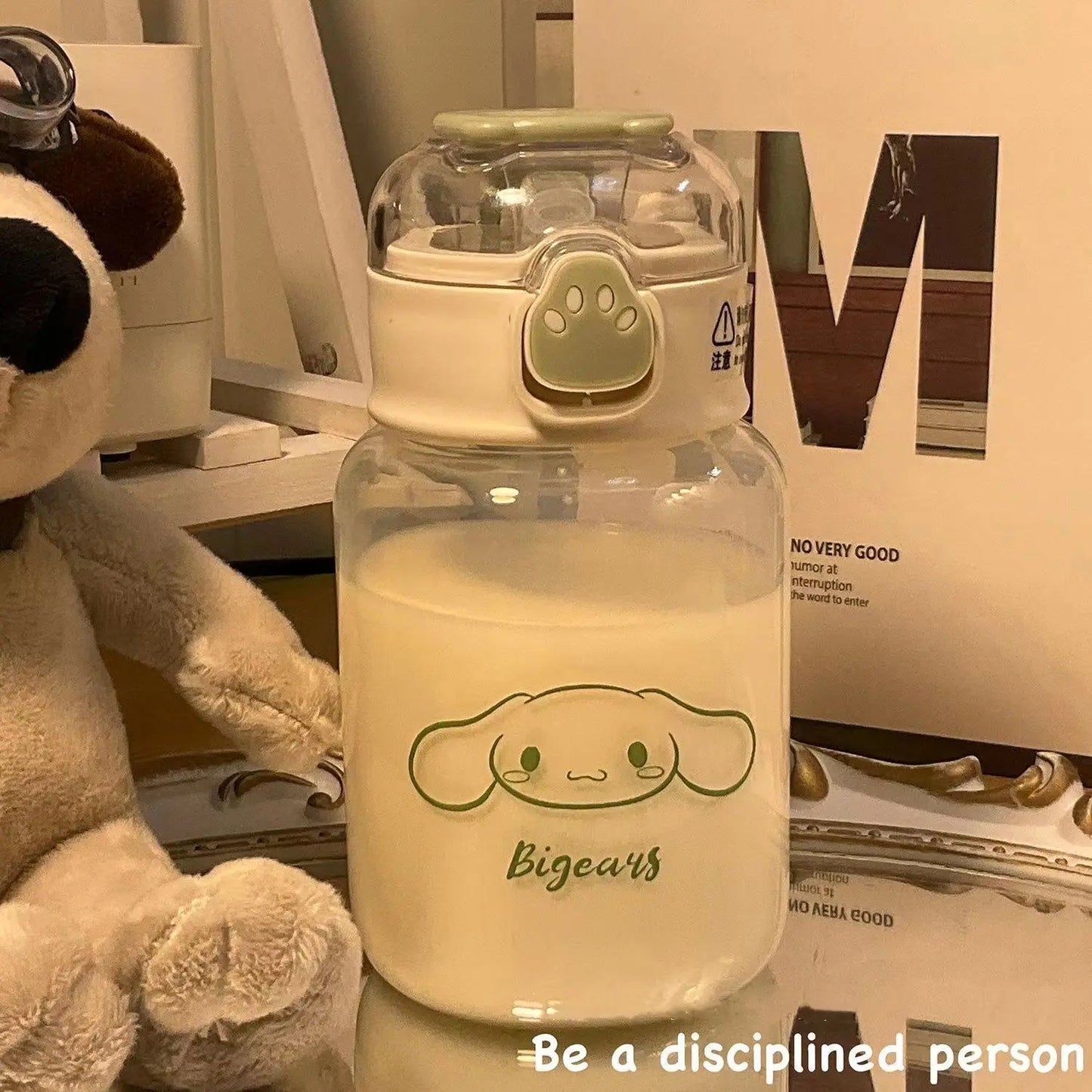 Sanrio Transparent Straw Cup