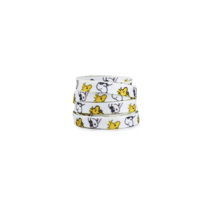 1 Pairs Snoopy Cartoon Shoelace 120Cm/150Cm
