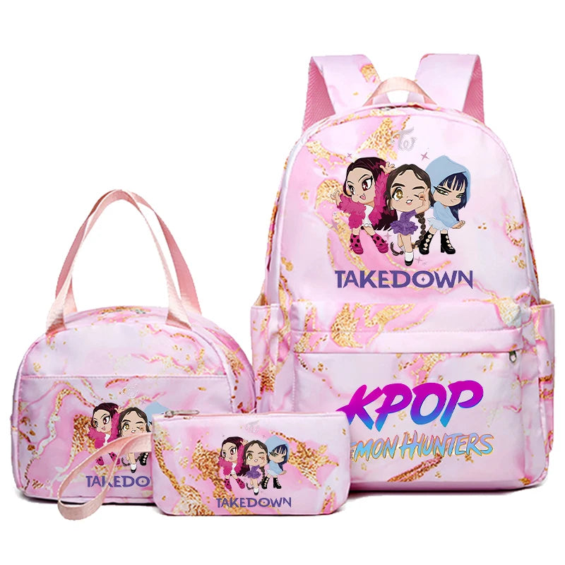 K-pop Demon Hunters Schoolbag set