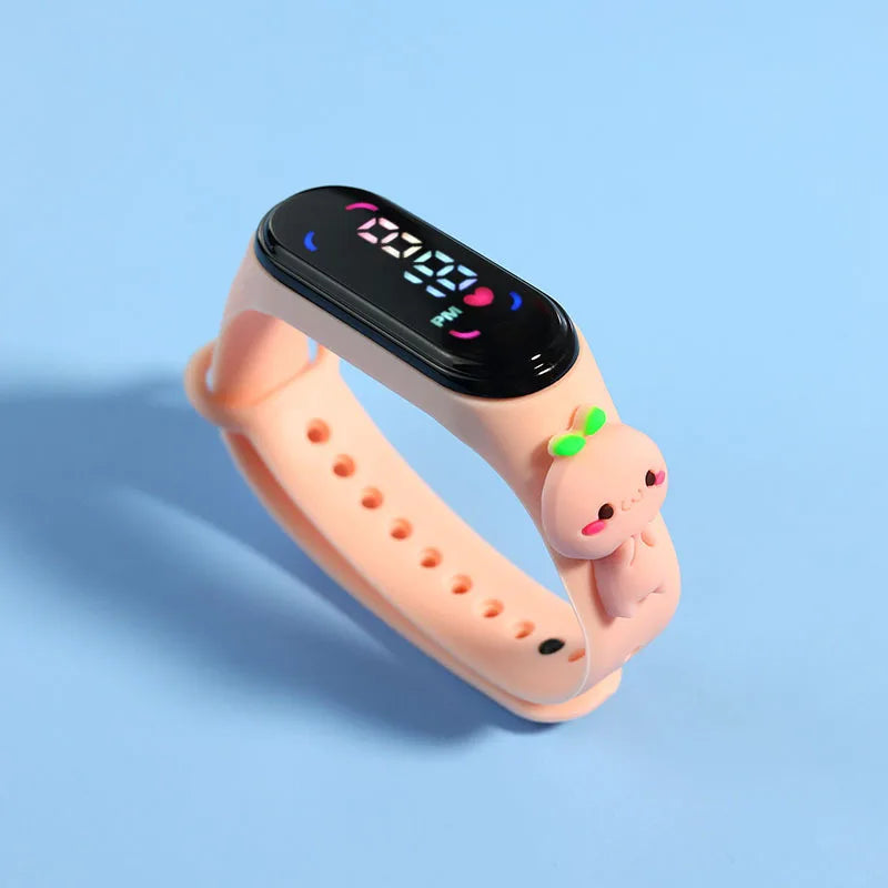 Mickey Children Watches Sports Touch LED