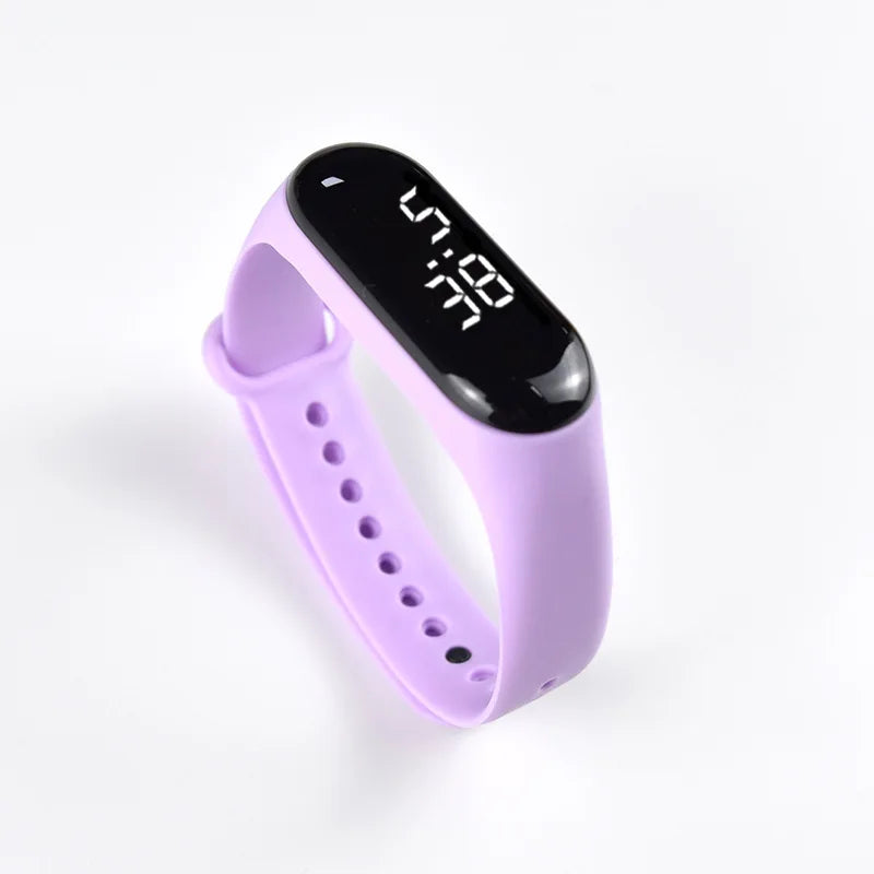 Mickey Children Watches Sports Touch LED