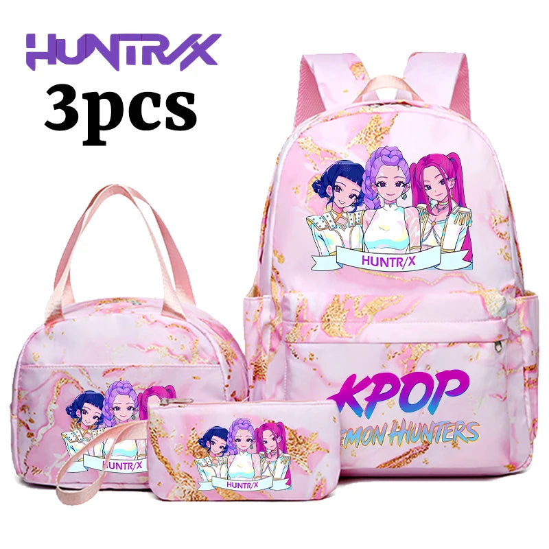 K-pop Demon Hunters Schoolbag set