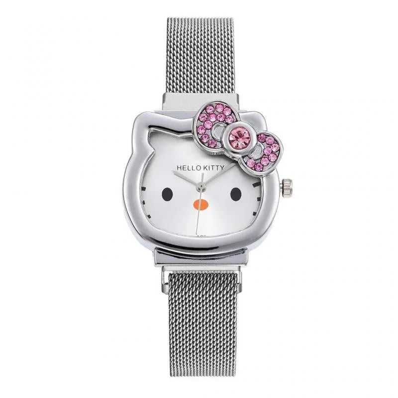 Hello Kitty Diamond  Watch Cat Bow