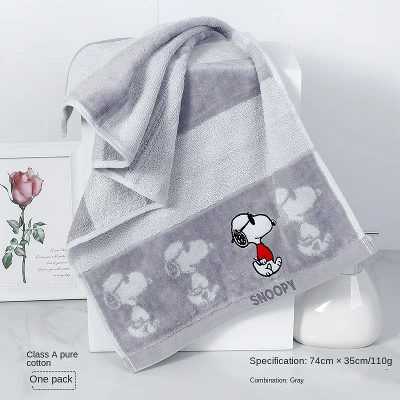 Snoopy Face Towel Absorbent