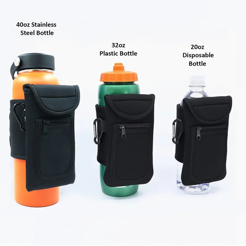 Magnetic Gym Handbag, Portable Key and Phone Holder with Cup Sleeve