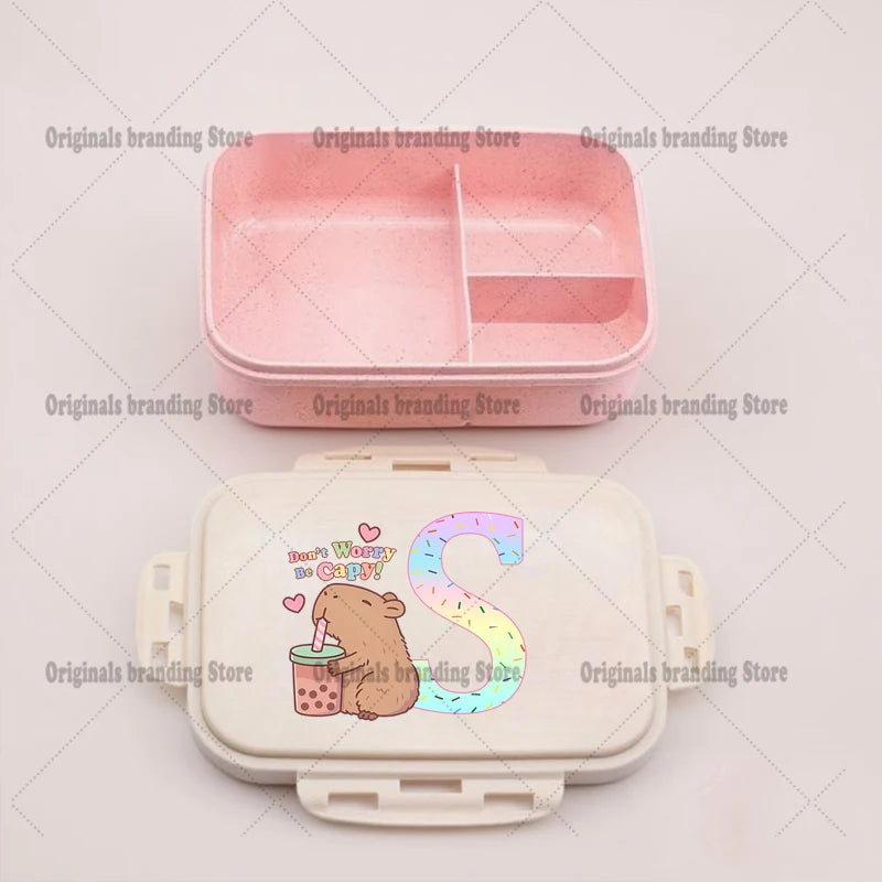 Capybara Bento Lunch Box Food Storage Containers