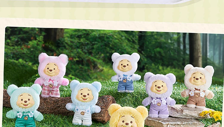 Winnie The Pooh Candy Series Blind Box Cute Vinyl Face Plush