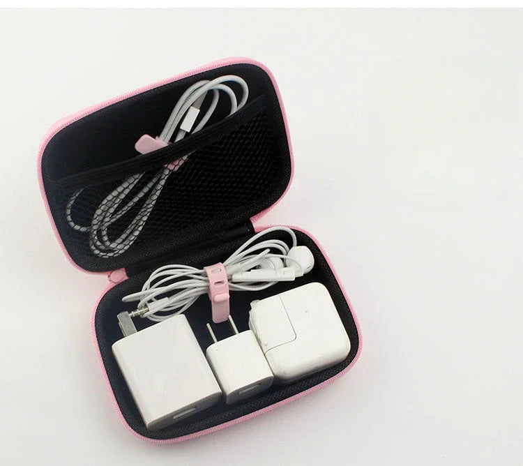 Kawaii Hello Kittys Data Cable Charger Sorting Storage Bag