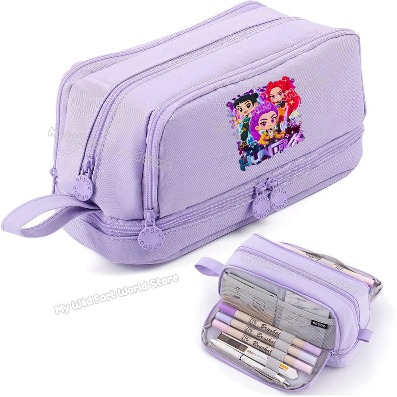 K-pop Demon Hunters High-capacity Pencil Bag