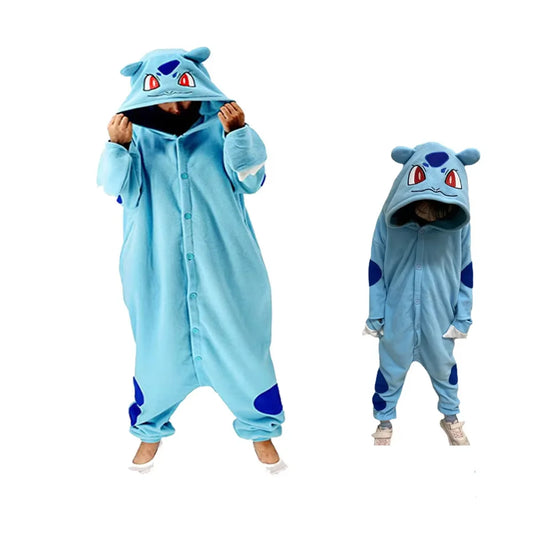 TAKARA TOMY Bulbasaur Onesie Kigurumi Costume Halloween