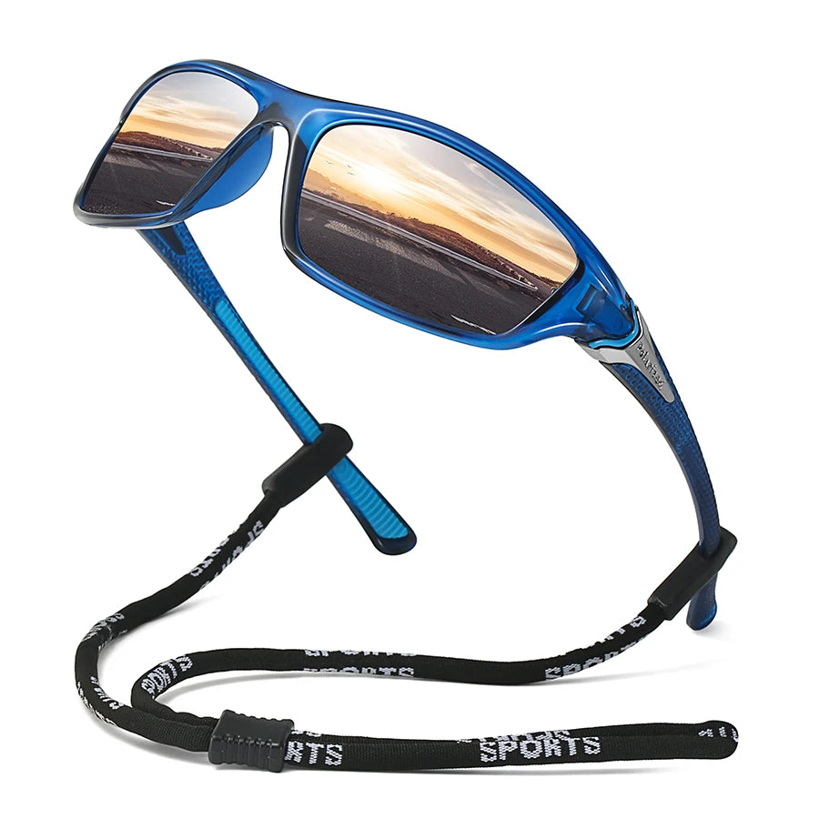 Glasses Chain Polarized Sports Sunglasses Vintage Sport SunGlasses UV400