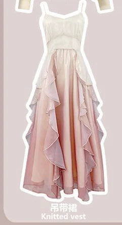 Elegant Women Dress Set Vacation Outfits