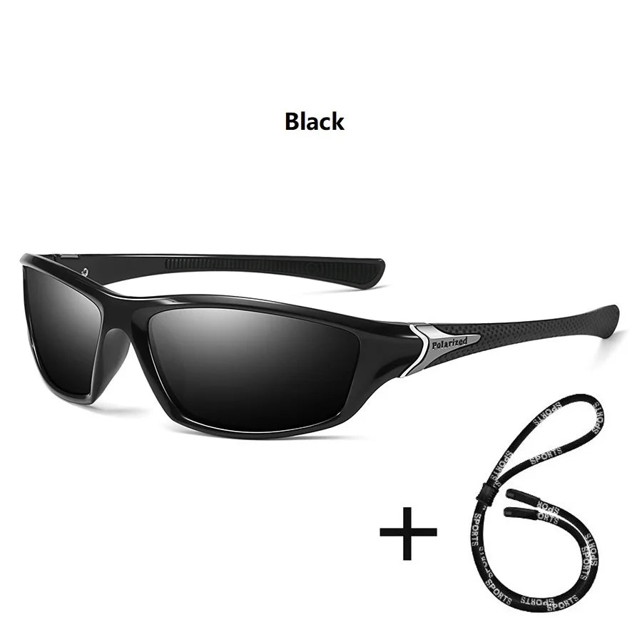 Glasses Chain Polarized Sports Sunglasses Vintage Sport SunGlasses UV400