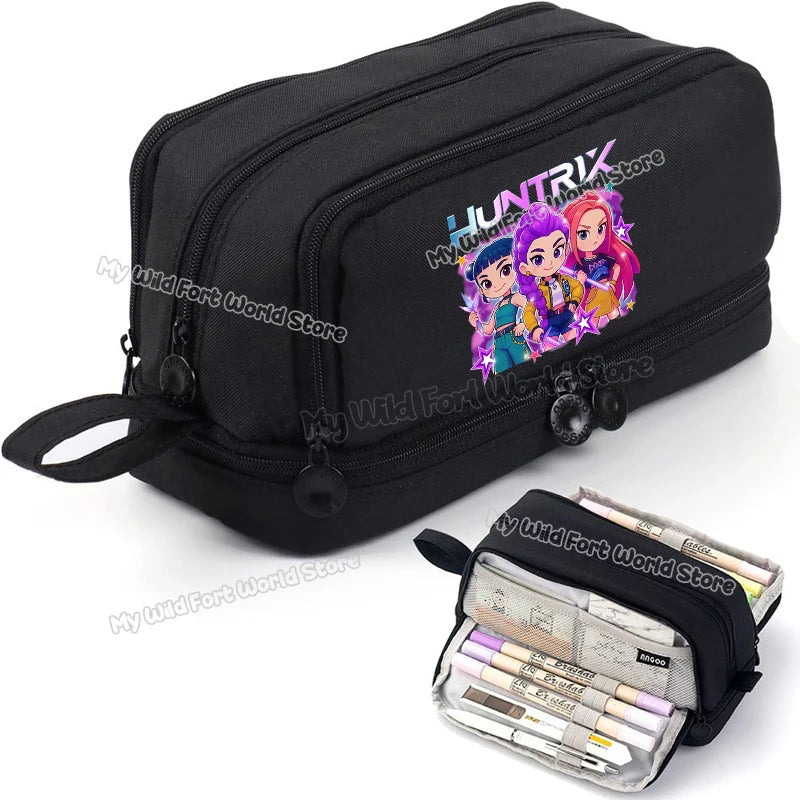 K-pop Demon Hunters High-capacity Pencil Bag